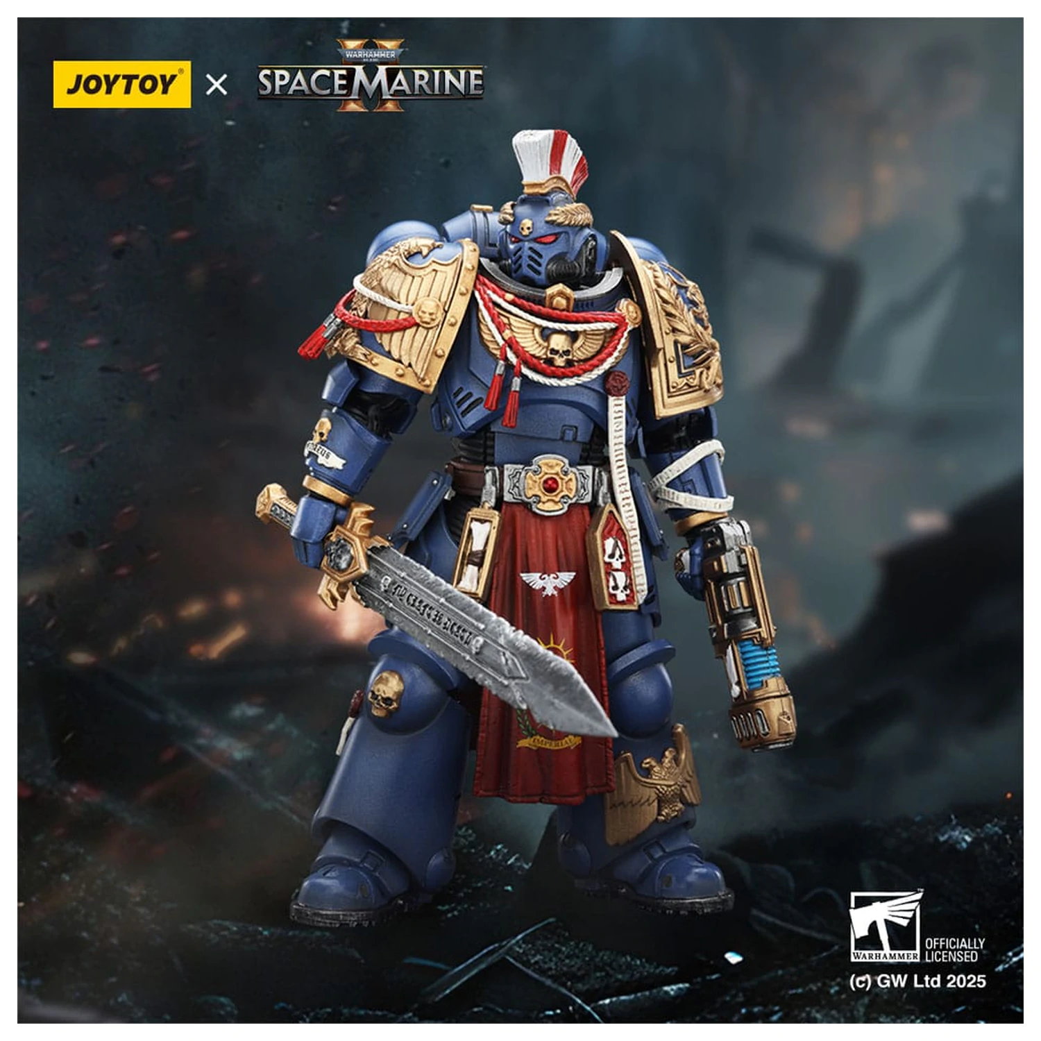 Warhammer 40,000 Figurină de acțiune Ultramarines Relic Primus Armour 12 cm poza produsului