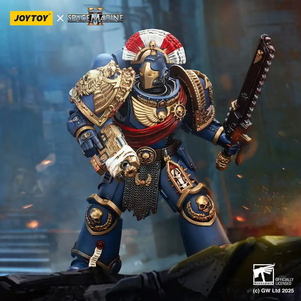 Warhammer 40,000: Space Marine 2 Figurina de actiune Ultramarines Relic Secundus Armour 20 cm poza produsului