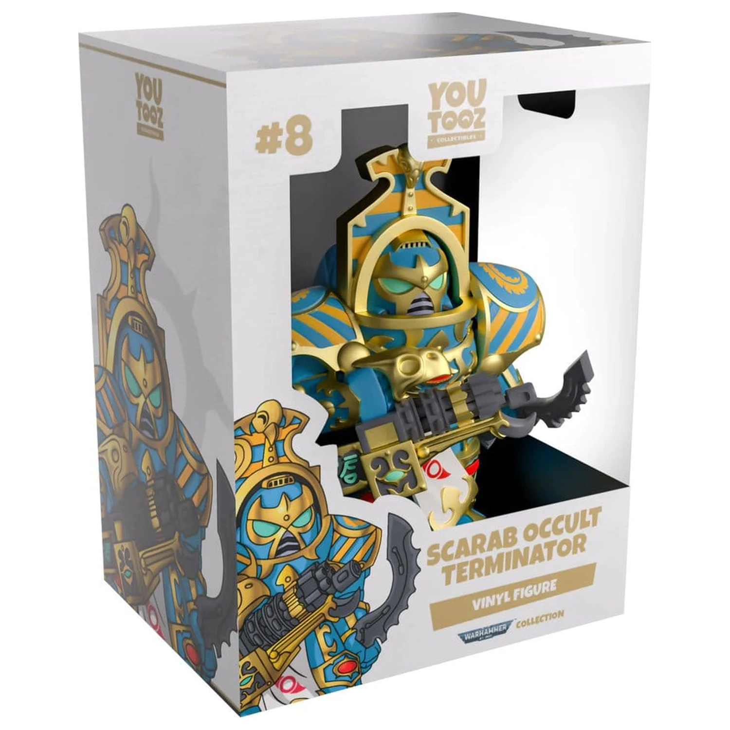 Warhammer 40,000: Space Marine 2 Figurina de vinil Scarab Occult Terminator 14 cm poza produsului
