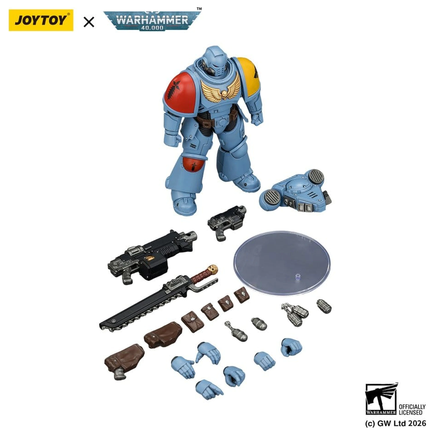 Warhammer 40,000 Figurina de actiune Space Wolves Intercessor 12 cm poza produsului