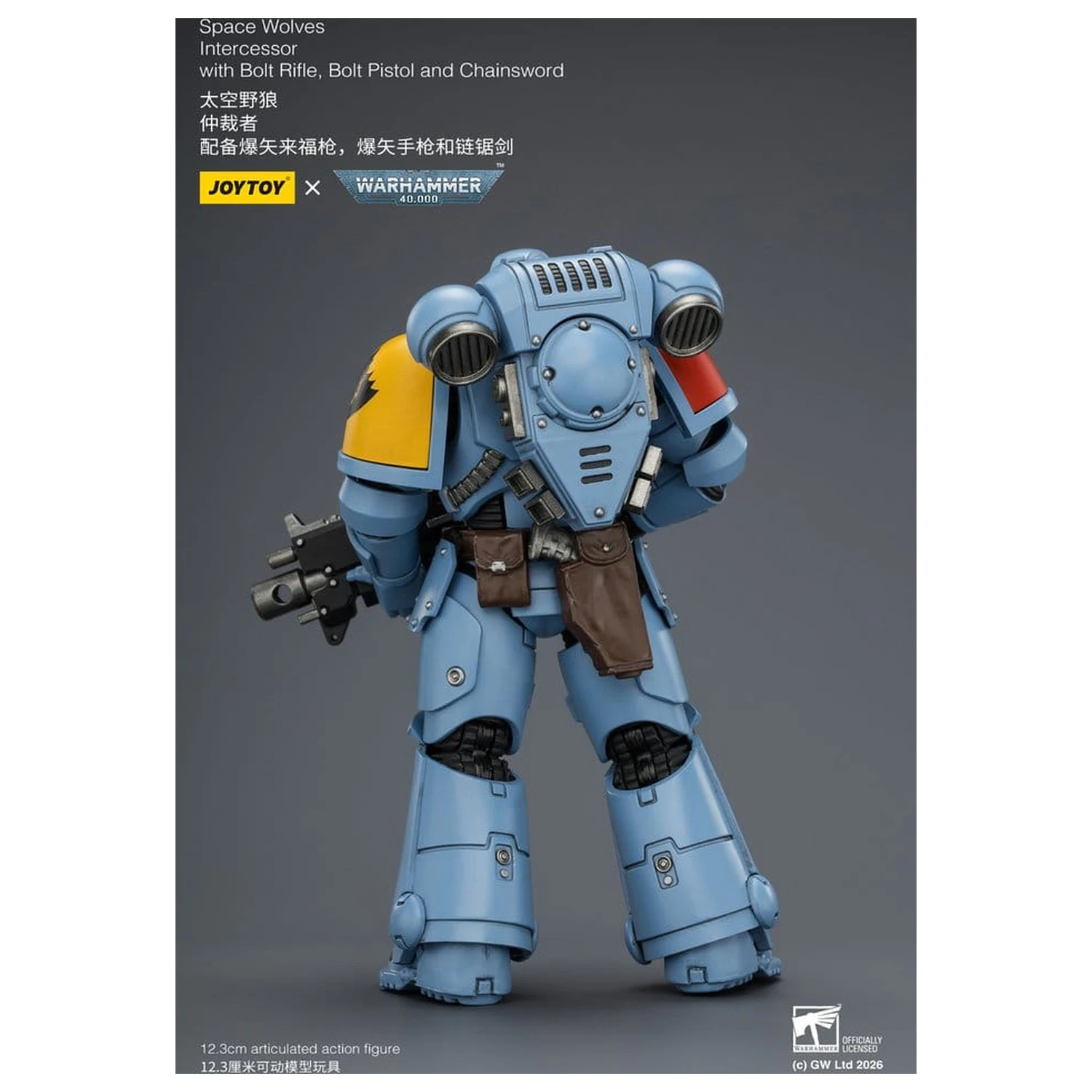 Warhammer 40,000 Figurina de actiune Space Wolves Intercessor 12 cm poza produsului