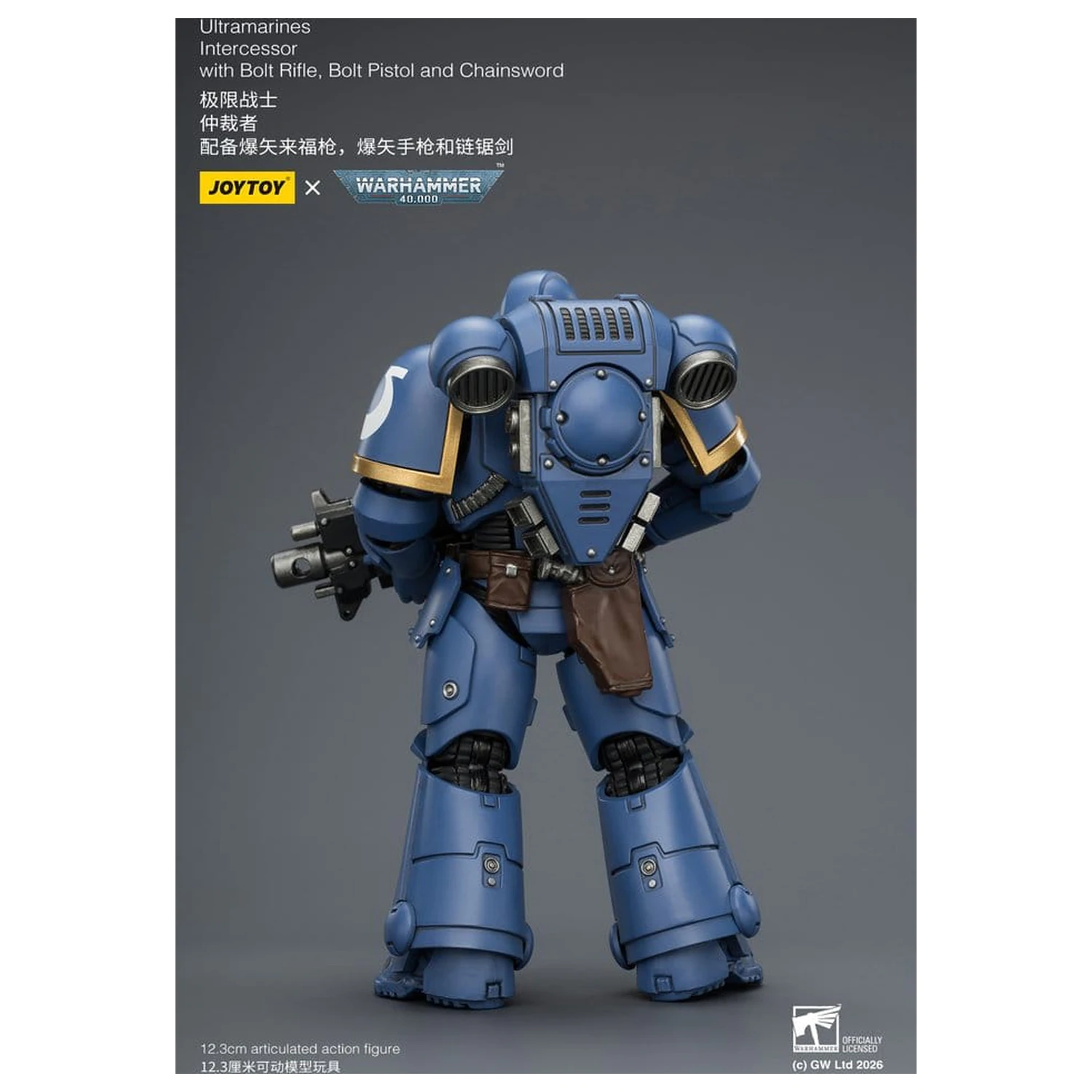 Warhammer 40,000 Action Figure Ultramarines Intercessor 12 cm poza produsului