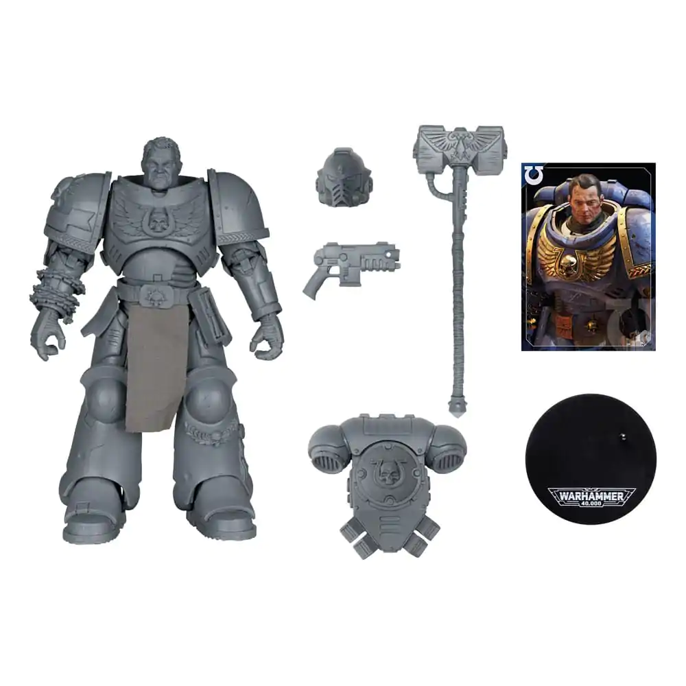 Warhammer 40,000 Figurina de acțiune Ultramarines: Lieutenant Titus (Artist Proof) 18 cm poza produsului