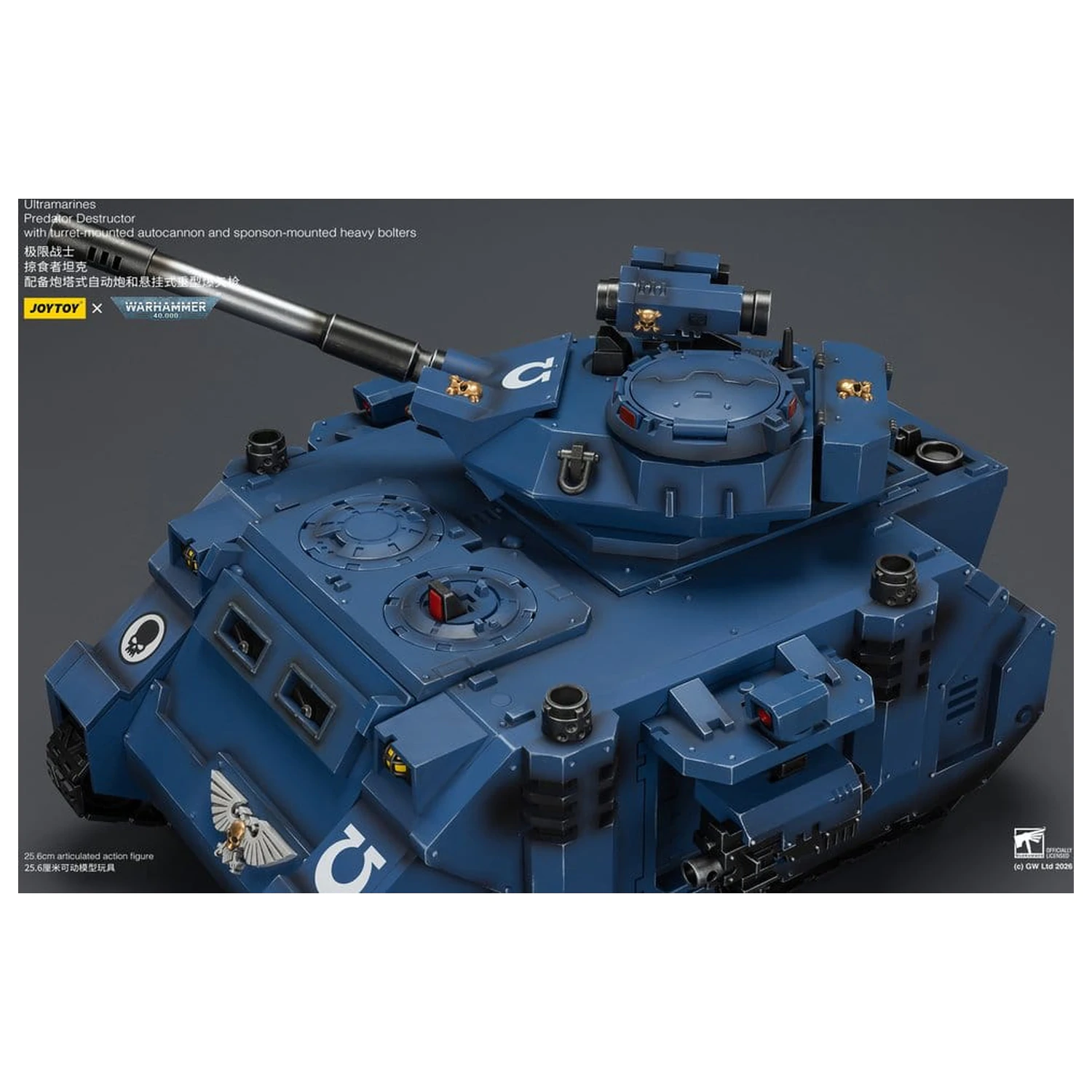Warhammer 40,000 Vehicle Ultramarines Predator Destructor 26 cm poza produsului