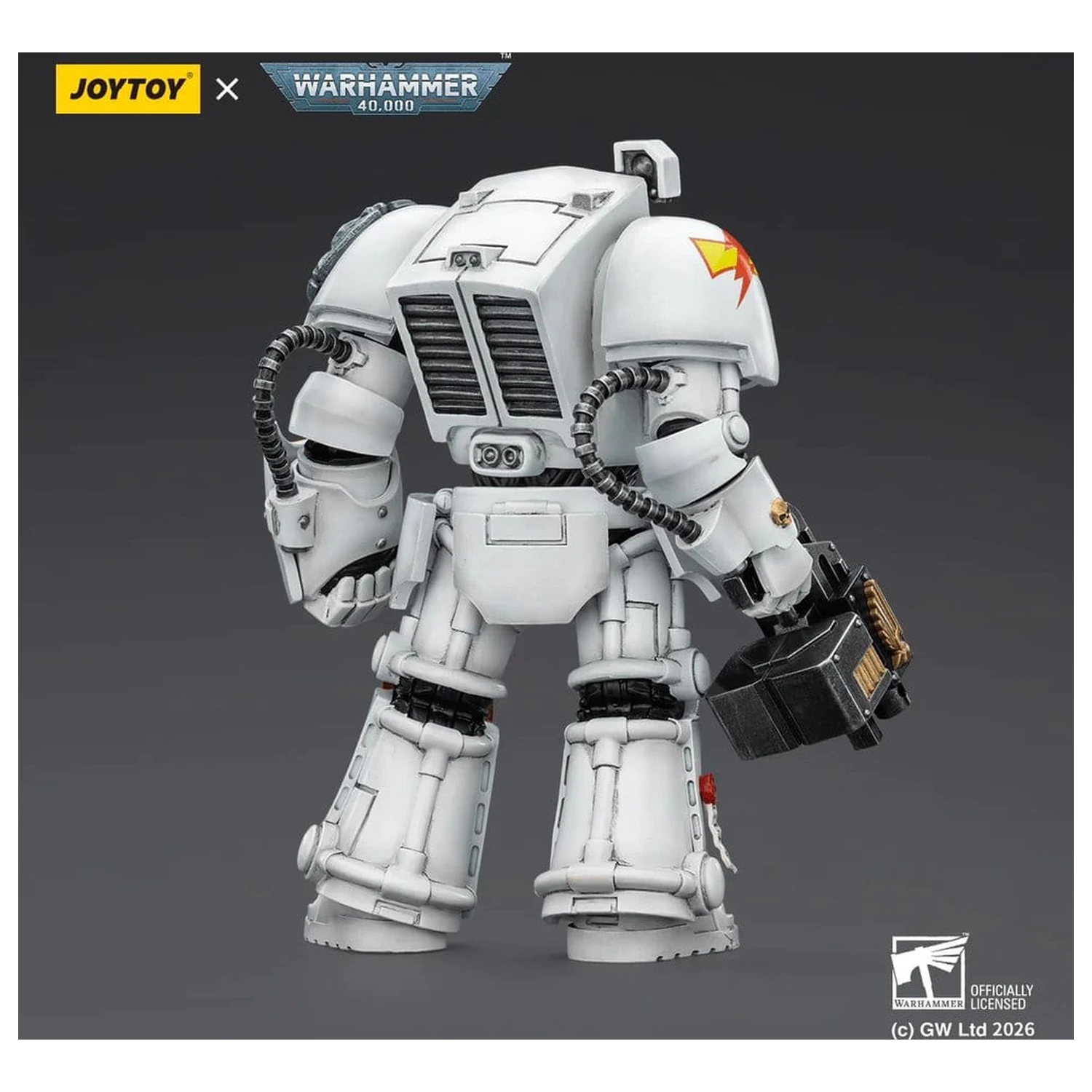 Warhammer 40,000 Figurina de actiune White Scars Terminator 2 cu Power Fist si Storm Bolter 14 cm poza produsului
