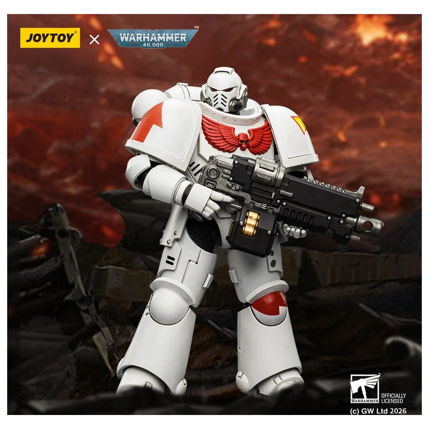 Warhammer 40,000 Figurina de actiune White Scars Intercessor 12 cm poza produsului
