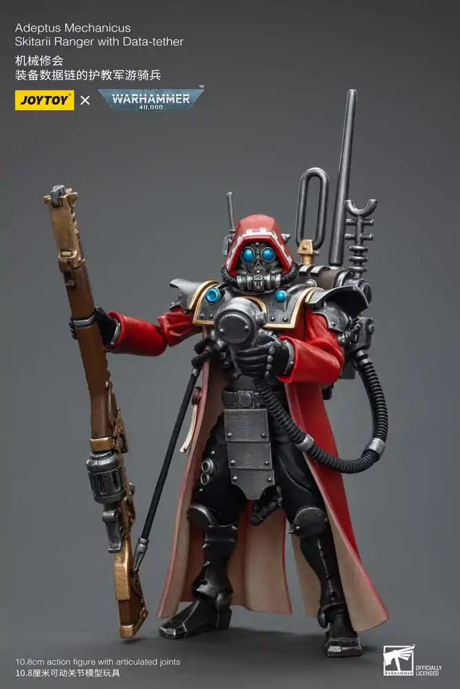 Warhammer 40k figurină de acțiune 1/18 Adeptus Mechanicus Skitarii Ranger with Data-tether 11 cm poza produsului