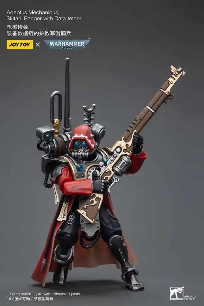 Warhammer 40k figurină de acțiune 1/18 Adeptus Mechanicus Skitarii Ranger with Data-tether 11 cm poza produsului