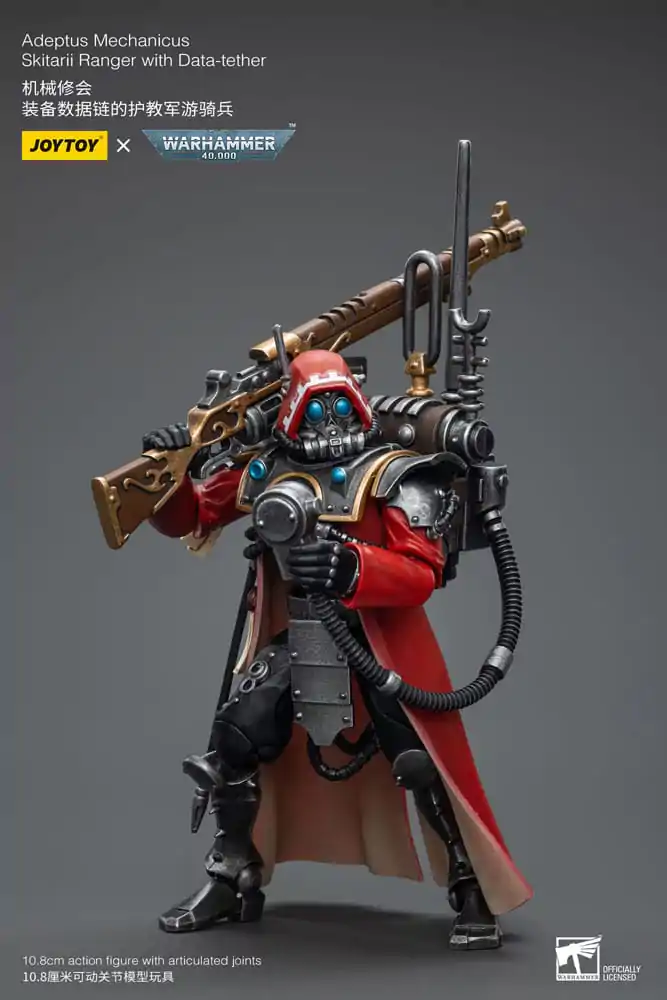 Warhammer 40k figurină de acțiune 1/18 Adeptus Mechanicus Skitarii Ranger with Data-tether 11 cm poza produsului