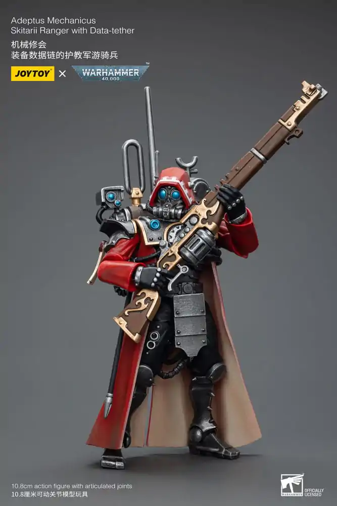 Warhammer 40k figurină de acțiune 1/18 Adeptus Mechanicus Skitarii Ranger with Data-tether 11 cm poza produsului