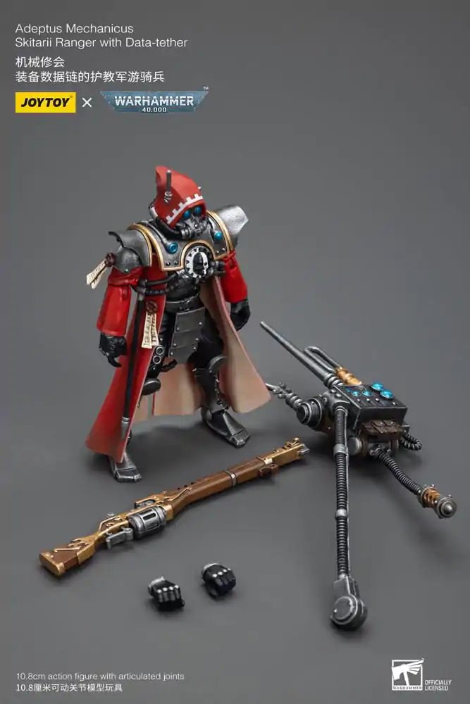 Warhammer 40k figurină de acțiune 1/18 Adeptus Mechanicus Skitarii Ranger with Data-tether 11 cm poza produsului