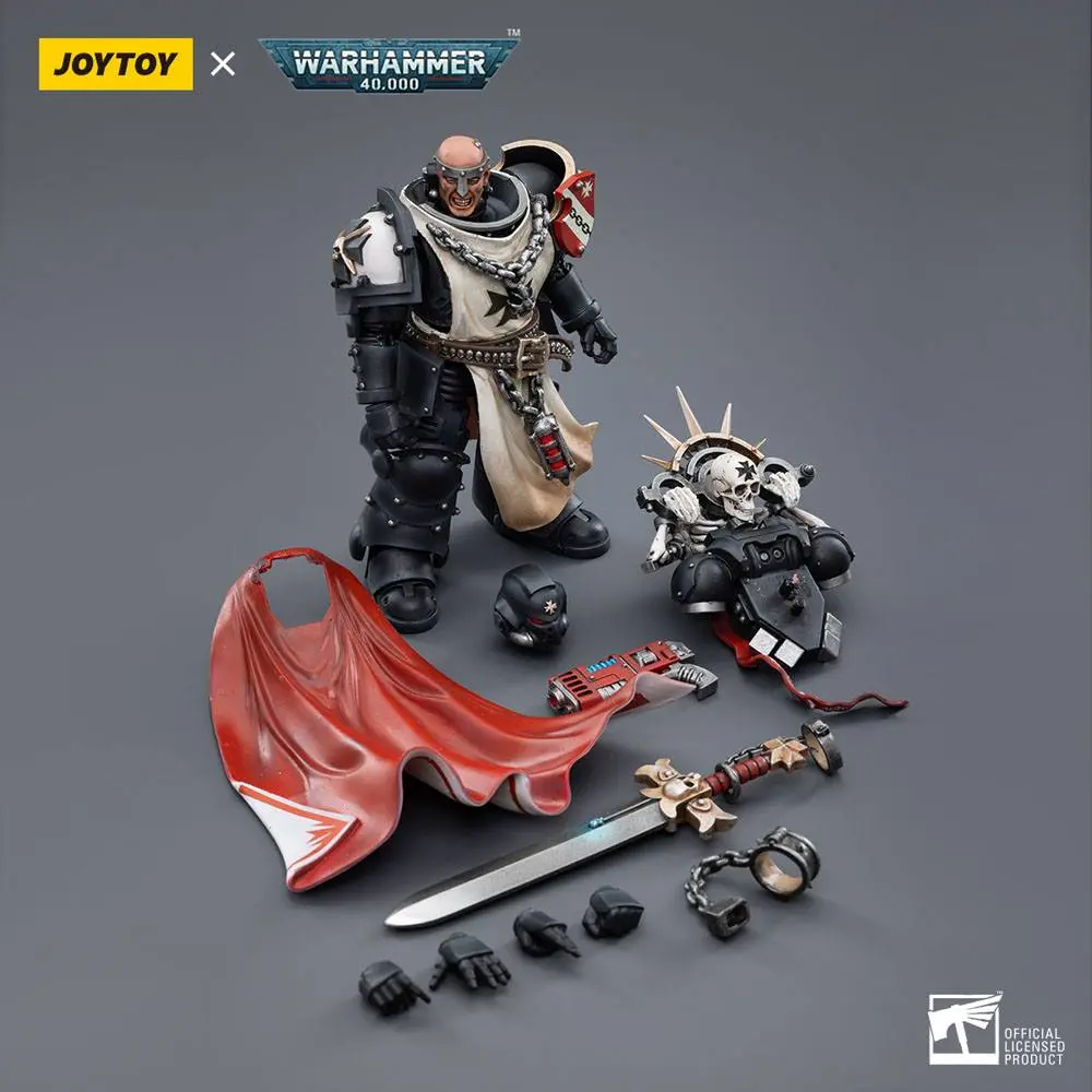 Warhammer 40k Figurina de actiune 1/18 Black Templars Marshal Baldeckrath 12 cm poza produsului