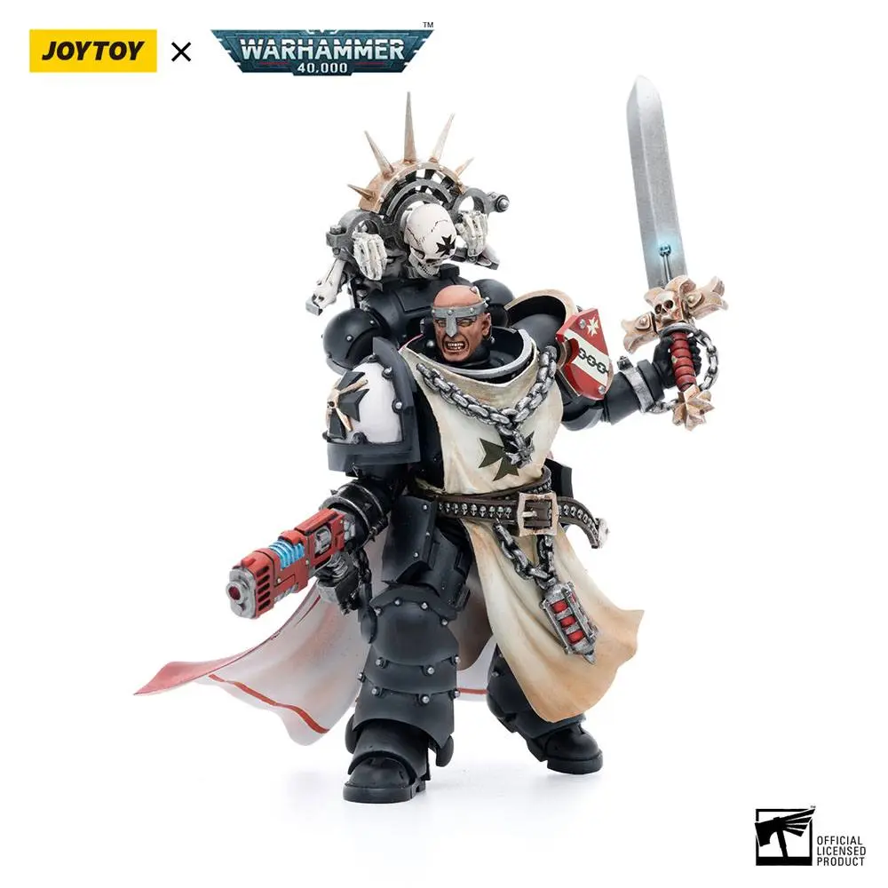 Warhammer 40k Figurina de actiune 1/18 Black Templars Marshal Baldeckrath 12 cm poza produsului