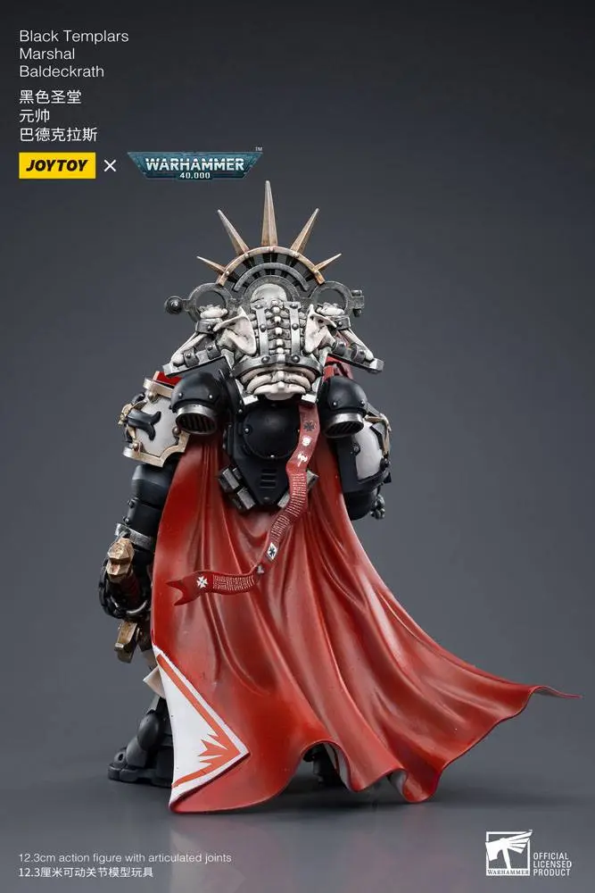 Warhammer 40k Figurina de actiune 1/18 Black Templars Marshal Baldeckrath 12 cm poza produsului