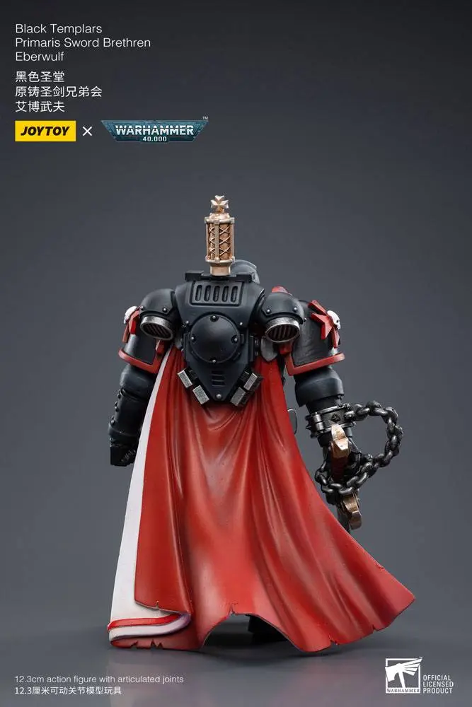 Warhammer 40k Figurina de acțiune 1/18 Black Templars Primaris Sword Brethren Eberwulf 12 cm poza produsului