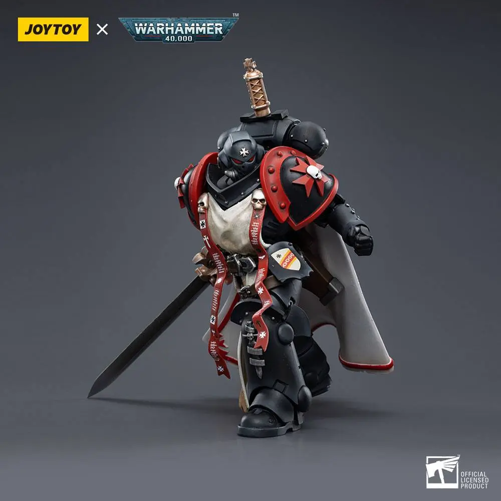 Warhammer 40k Figurina de acțiune 1/18 Black Templars Primaris Sword Brethren Eberwulf 12 cm poza produsului