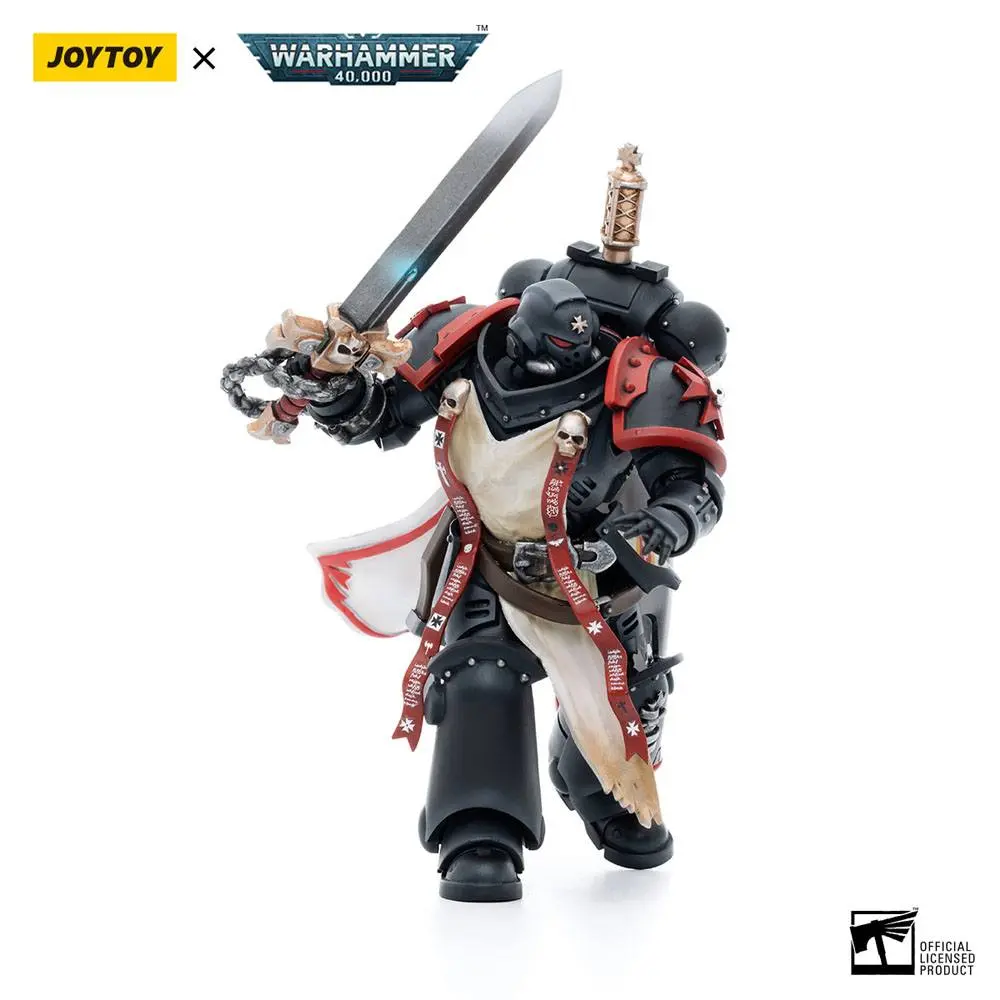 Warhammer 40k Figurina de acțiune 1/18 Black Templars Primaris Sword Brethren Eberwulf 12 cm poza produsului