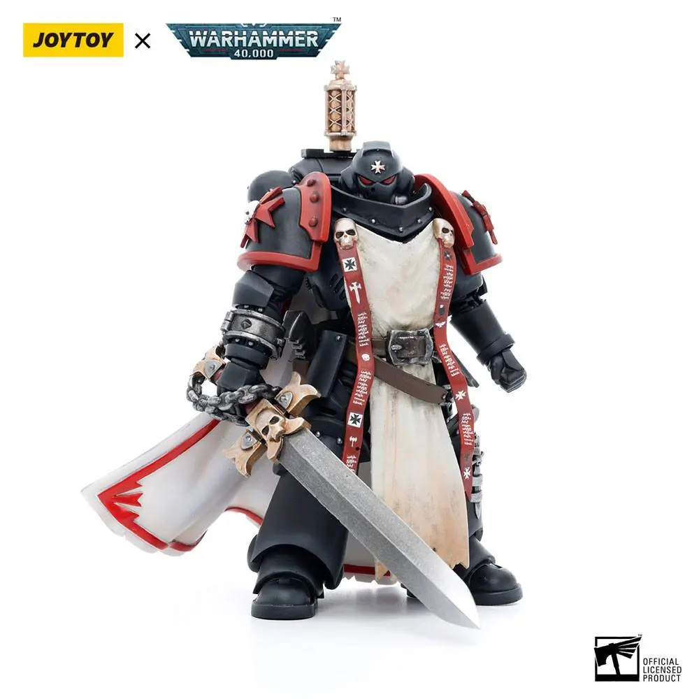 Warhammer 40k Figurina de acțiune 1/18 Black Templars Primaris Sword Brethren Eberwulf 12 cm poza produsului