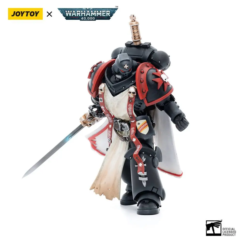 Warhammer 40k Figurina de acțiune 1/18 Black Templars Primaris Sword Brethren Eberwulf 12 cm poza produsului