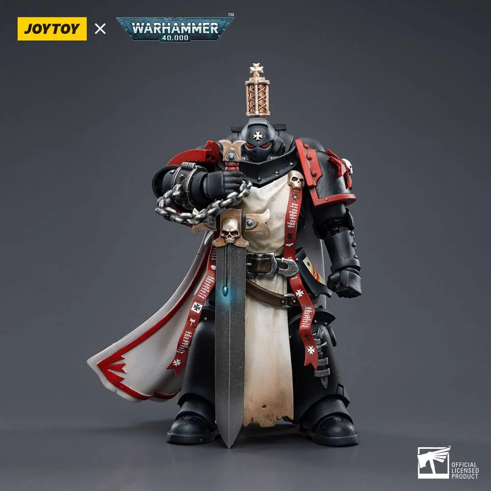 Warhammer 40k Figurina de acțiune 1/18 Black Templars Primaris Sword Brethren Eberwulf 12 cm poza produsului