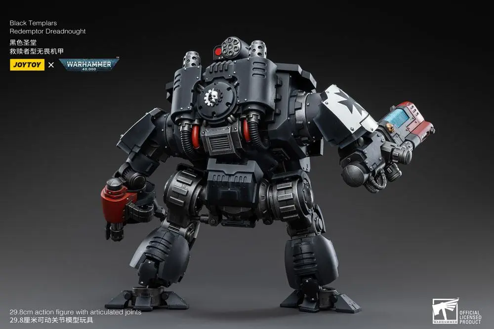 Figurină de acțiune Warhammer 40k 1/18 Black Templars Redemptor Dreadnought 30 cm poza produsului