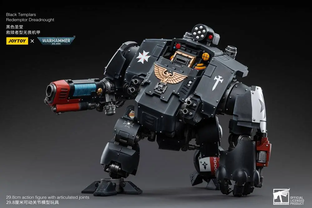 Figurină de acțiune Warhammer 40k 1/18 Black Templars Redemptor Dreadnought 30 cm poza produsului