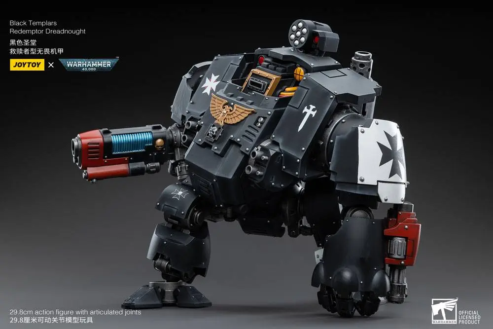 Figurină de acțiune Warhammer 40k 1/18 Black Templars Redemptor Dreadnought 30 cm poza produsului