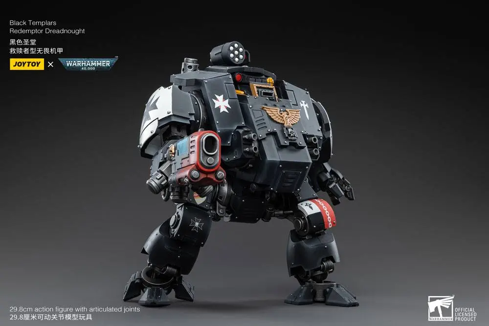 Figurină de acțiune Warhammer 40k 1/18 Black Templars Redemptor Dreadnought 30 cm poza produsului