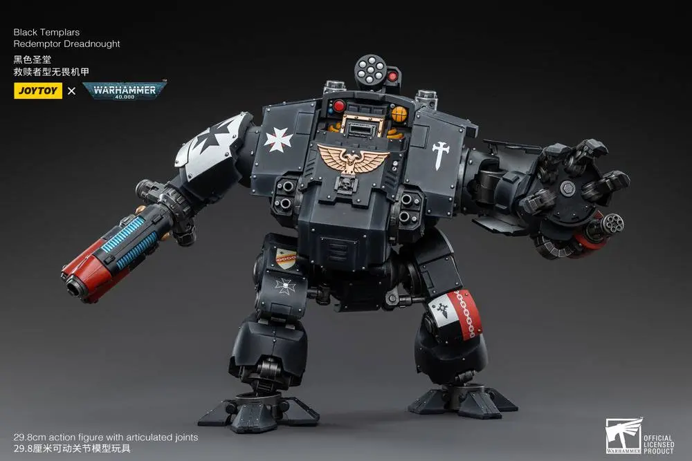 Figurină de acțiune Warhammer 40k 1/18 Black Templars Redemptor Dreadnought 30 cm poza produsului