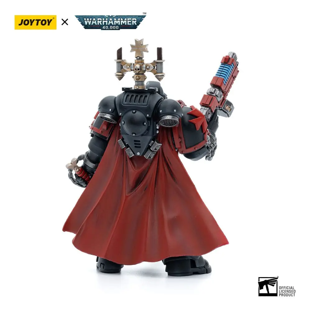 Warhammer 40k Action Figure 1/18 Black Templars Sword Brethren Brother Lombast 12 cm figurină de acțiune poza produsului
