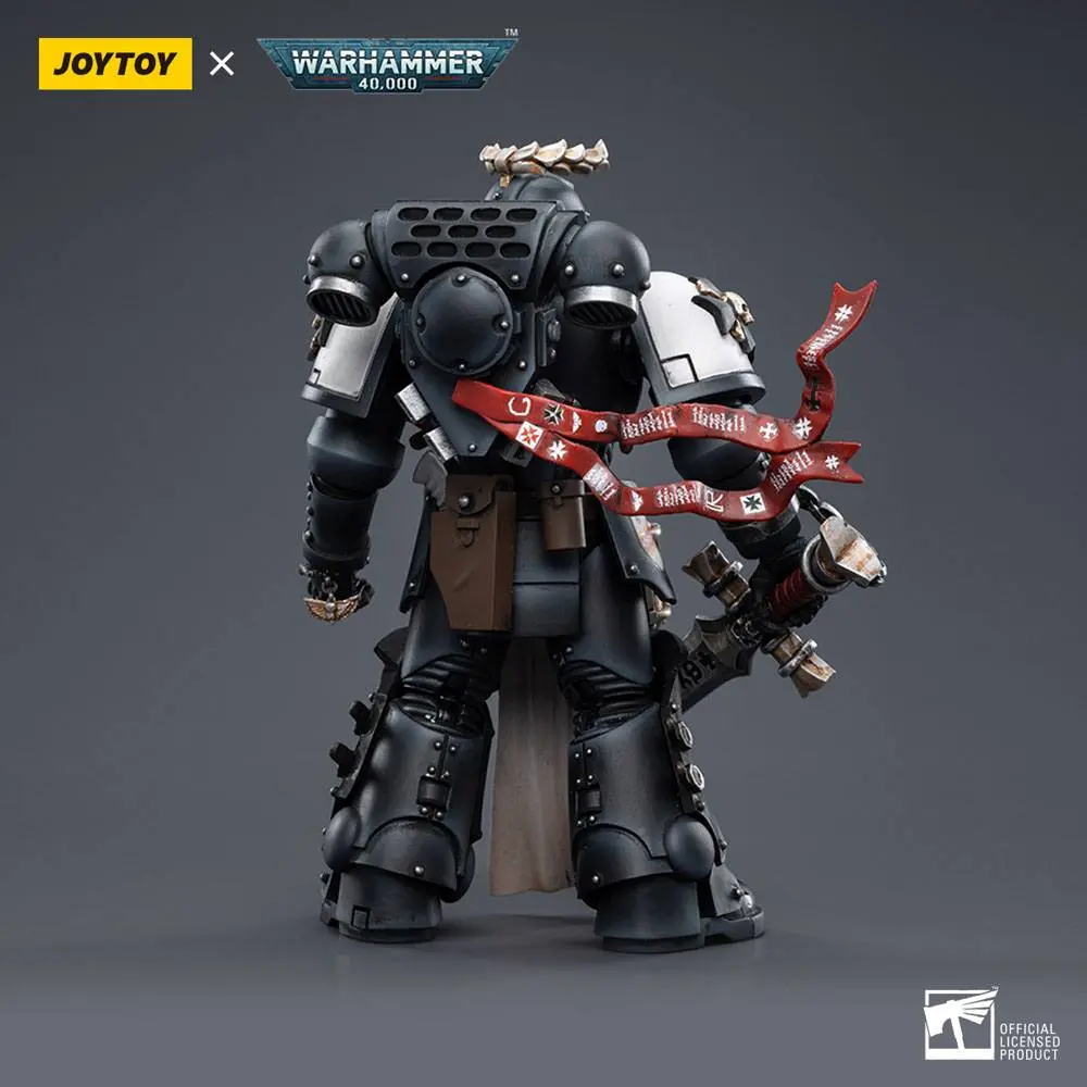 Figurină de acțiune Warhammer 40k 1/18 Black Templars The Emperors Champion Rolantus 12 cm poza produsului