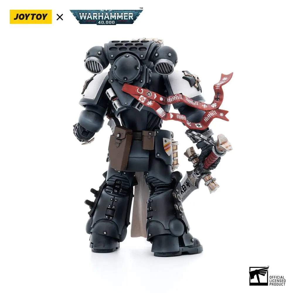 Figurină de acțiune Warhammer 40k 1/18 Black Templars The Emperors Champion Rolantus 12 cm poza produsului