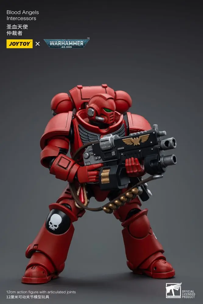 Figurină de acțiune Warhammer 40k 1/18 Blood Angels Intercessors 12 cm poza produsului