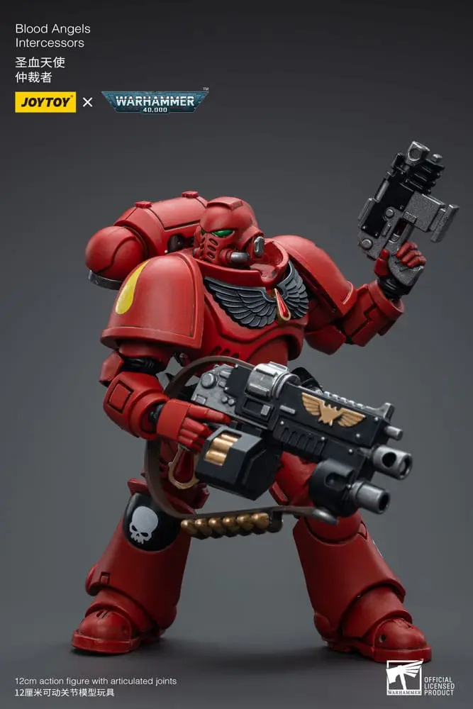 Figurină de acțiune Warhammer 40k 1/18 Blood Angels Intercessors 12 cm poza produsului