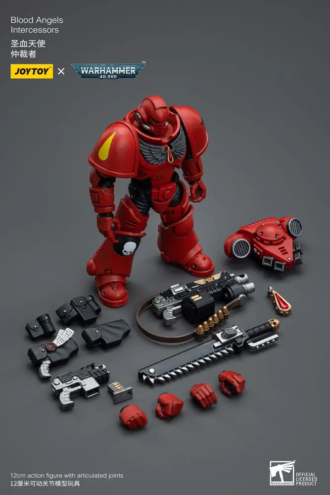 Figurină de acțiune Warhammer 40k 1/18 Blood Angels Intercessors 12 cm poza produsului