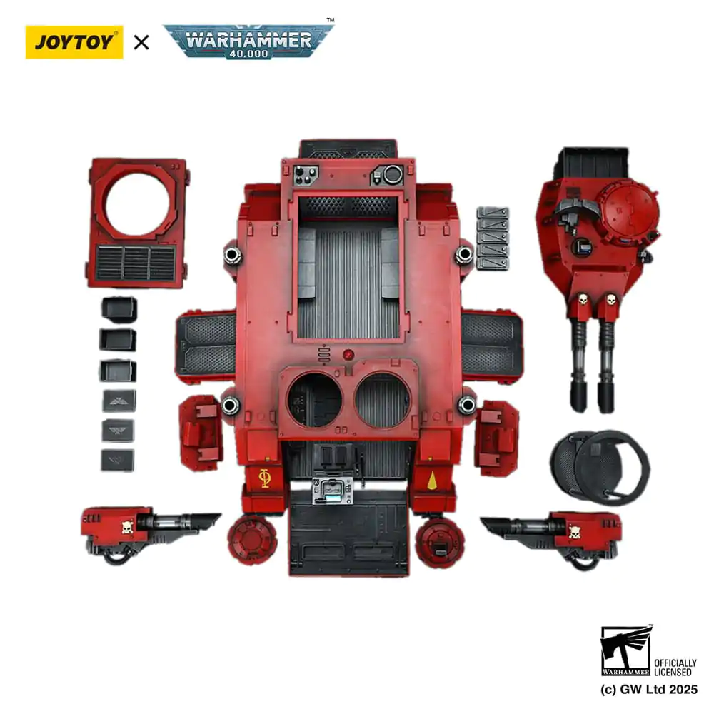 Figurină de acțiune Warhammer 40k 1/18 Blood Angels Predator Annihilator cu Twin Lascannons 26 cm poza produsului