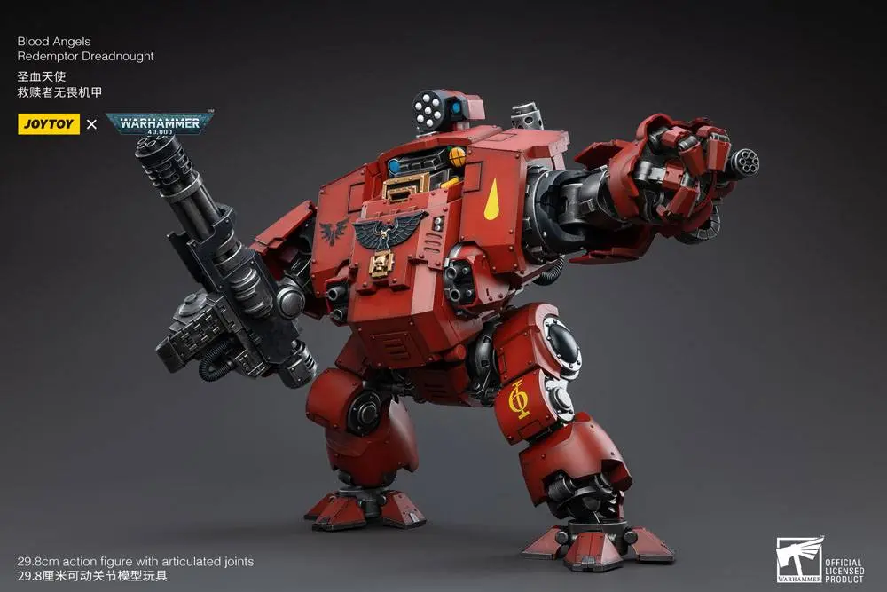 Figurină de acțiune Warhammer 40k 1/18 Blood Angels Redemptor Dreadnought 30 cm poza produsului