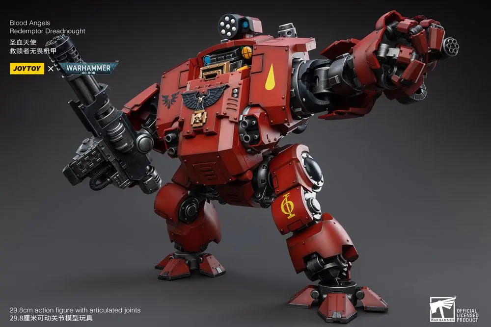 Figurină de acțiune Warhammer 40k 1/18 Blood Angels Redemptor Dreadnought 30 cm poza produsului