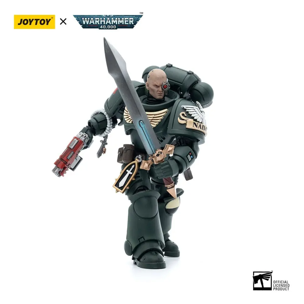 Warhammer 40k Figurina de actiune 1/18 Dark Angels Intercessors Brother Nadael 12 cm poza produsului