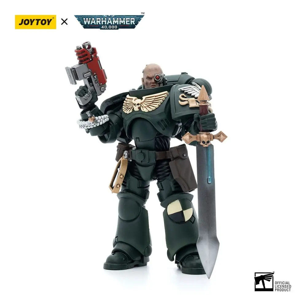 Warhammer 40k Figurina de actiune 1/18 Dark Angels Intercessors Brother Nadael 12 cm poza produsului