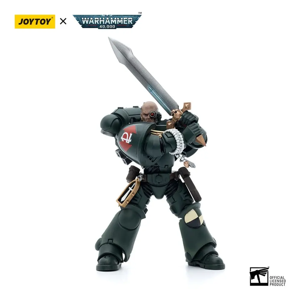Warhammer 40k Figurina de actiune 1/18 Dark Angels Intercessors Brother Nadael 12 cm poza produsului