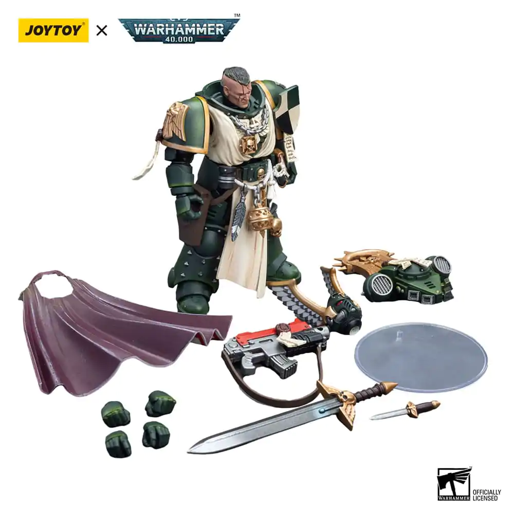 Figurină de acțiune Warhammer 40k 1/18 Dark Angels Master Lazarus 12 cm poza produsului