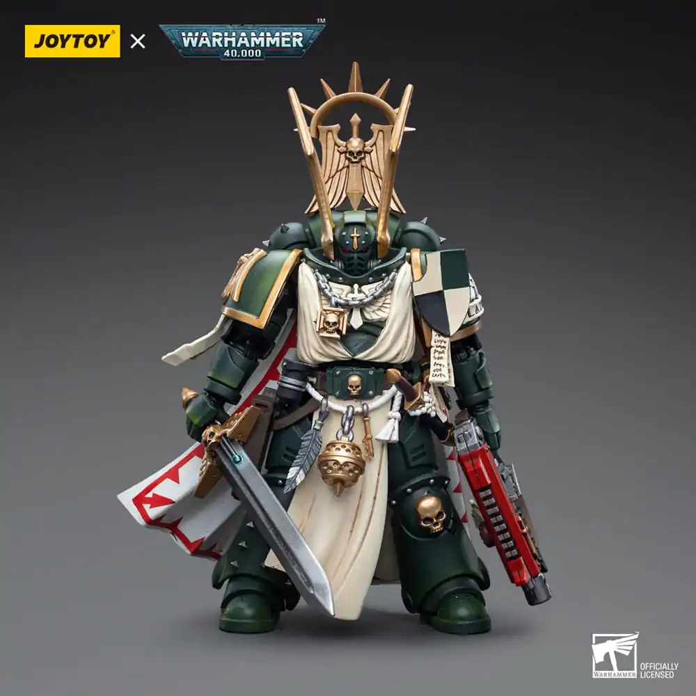 Figurină de acțiune Warhammer 40k 1/18 Dark Angels Master Lazarus 12 cm poza produsului