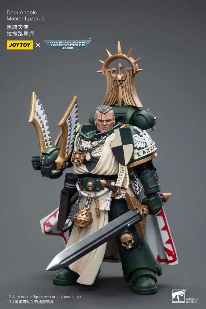 Figurină de acțiune Warhammer 40k 1/18 Dark Angels Master Lazarus 12 cm poza produsului