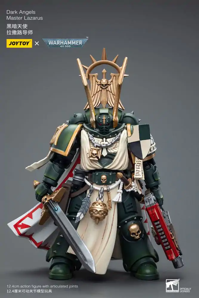 Figurină de acțiune Warhammer 40k 1/18 Dark Angels Master Lazarus 12 cm poza produsului