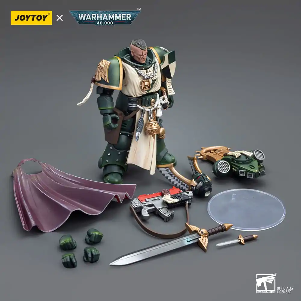 Figurină de acțiune Warhammer 40k 1/18 Dark Angels Master Lazarus 12 cm poza produsului