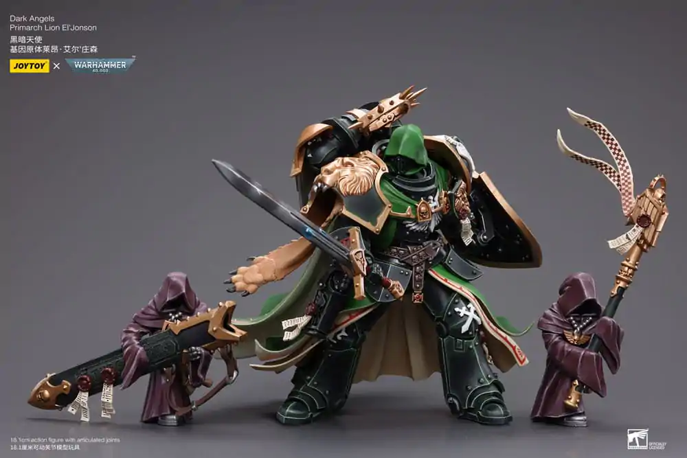 Figurină de acțiune Warhammer 40k 1/18 Dark Angels Primarch Lion El' Jonson 18 cm poza produsului