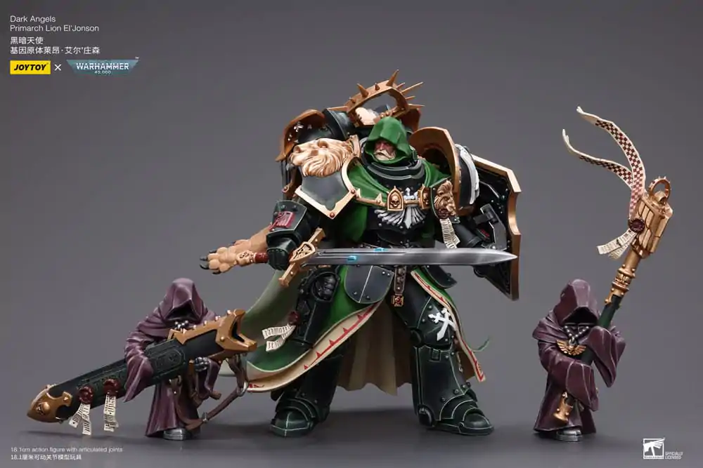 Figurină de acțiune Warhammer 40k 1/18 Dark Angels Primarch Lion El' Jonson 18 cm poza produsului