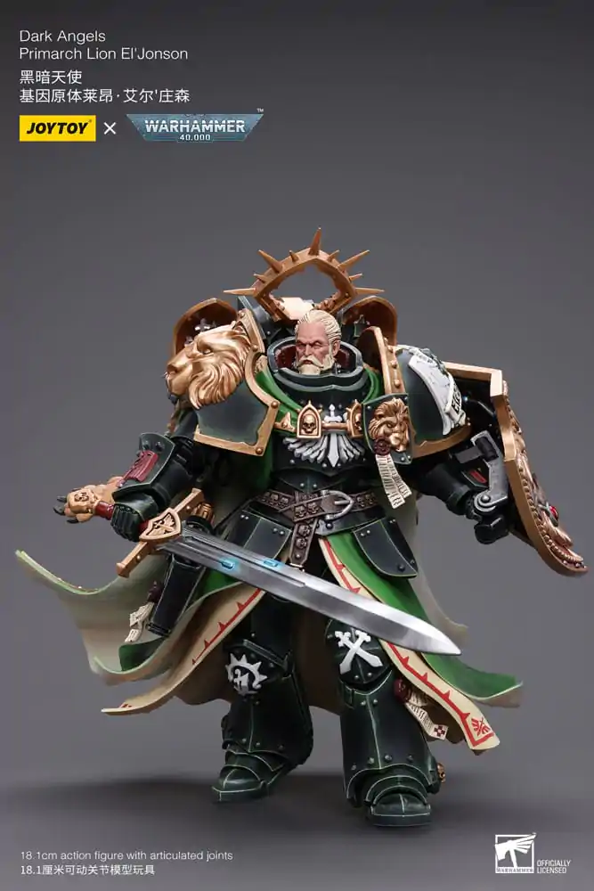 Figurină de acțiune Warhammer 40k 1/18 Dark Angels Primarch Lion El' Jonson 18 cm poza produsului