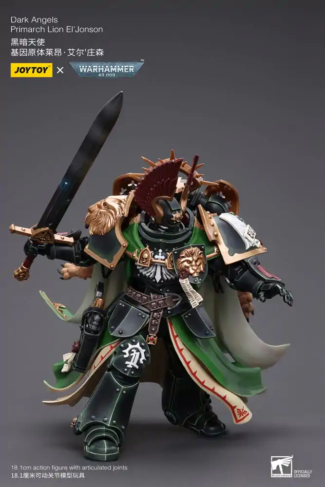 Figurină de acțiune Warhammer 40k 1/18 Dark Angels Primarch Lion El' Jonson 18 cm poza produsului